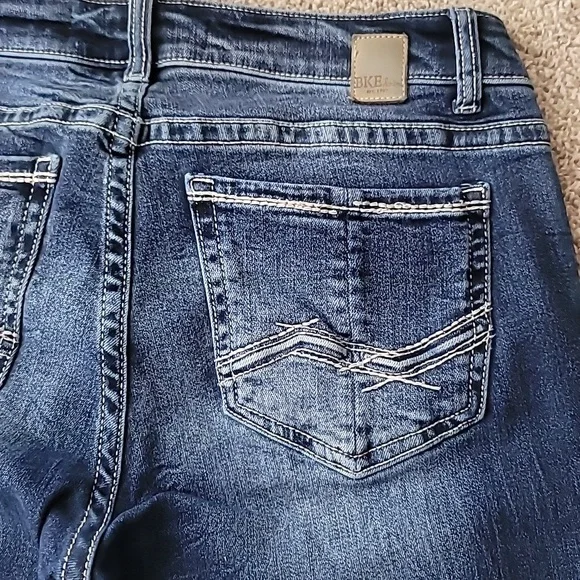 BKE Stella Bootcut Slim Fit Low Rise Jeans 30×37 1/2 - Picture 4 of 7